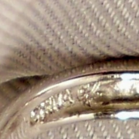New Round Cut Cubic Zirconia Twisted Everyday Wear 925  New Round Cut Cubic Zirconias Silver Engagement Ring